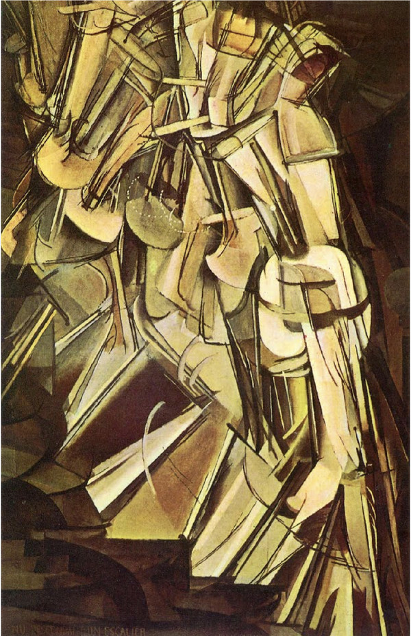 마르셀 뒤샹의 ‘계단을 내려오는 나부’ 1912년작, 필라델피아 미술관 소장